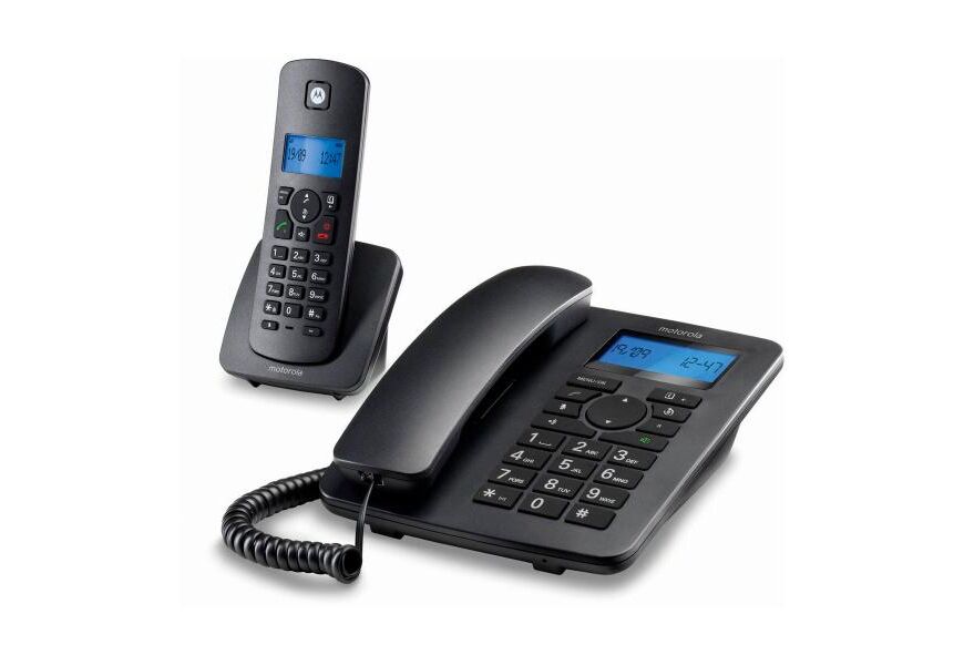 Gastvrijheid vuist goedkoop Huistelefoon Motorola C4201 Combo DECT (2 pcs) Zwart | Mrmarketplace.com